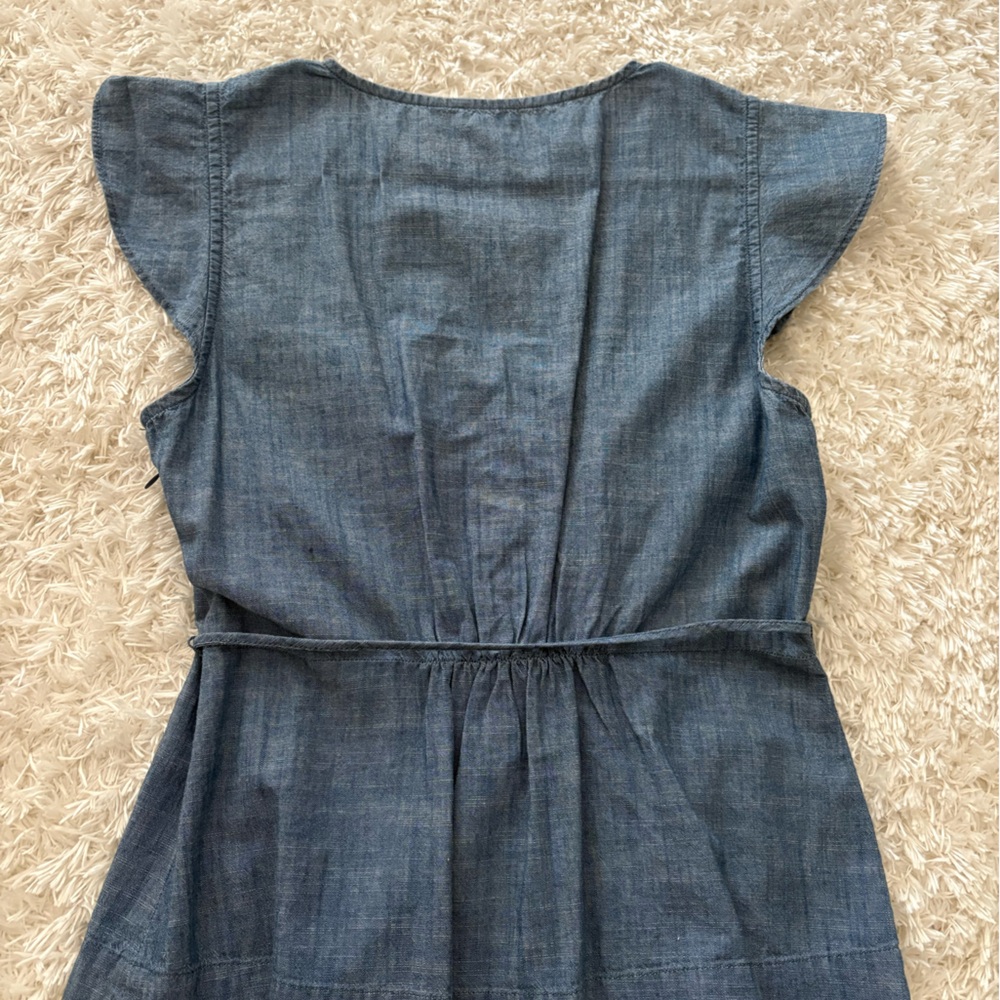 J. Crew Light Blue Chambray Top - Picture 2 of 3